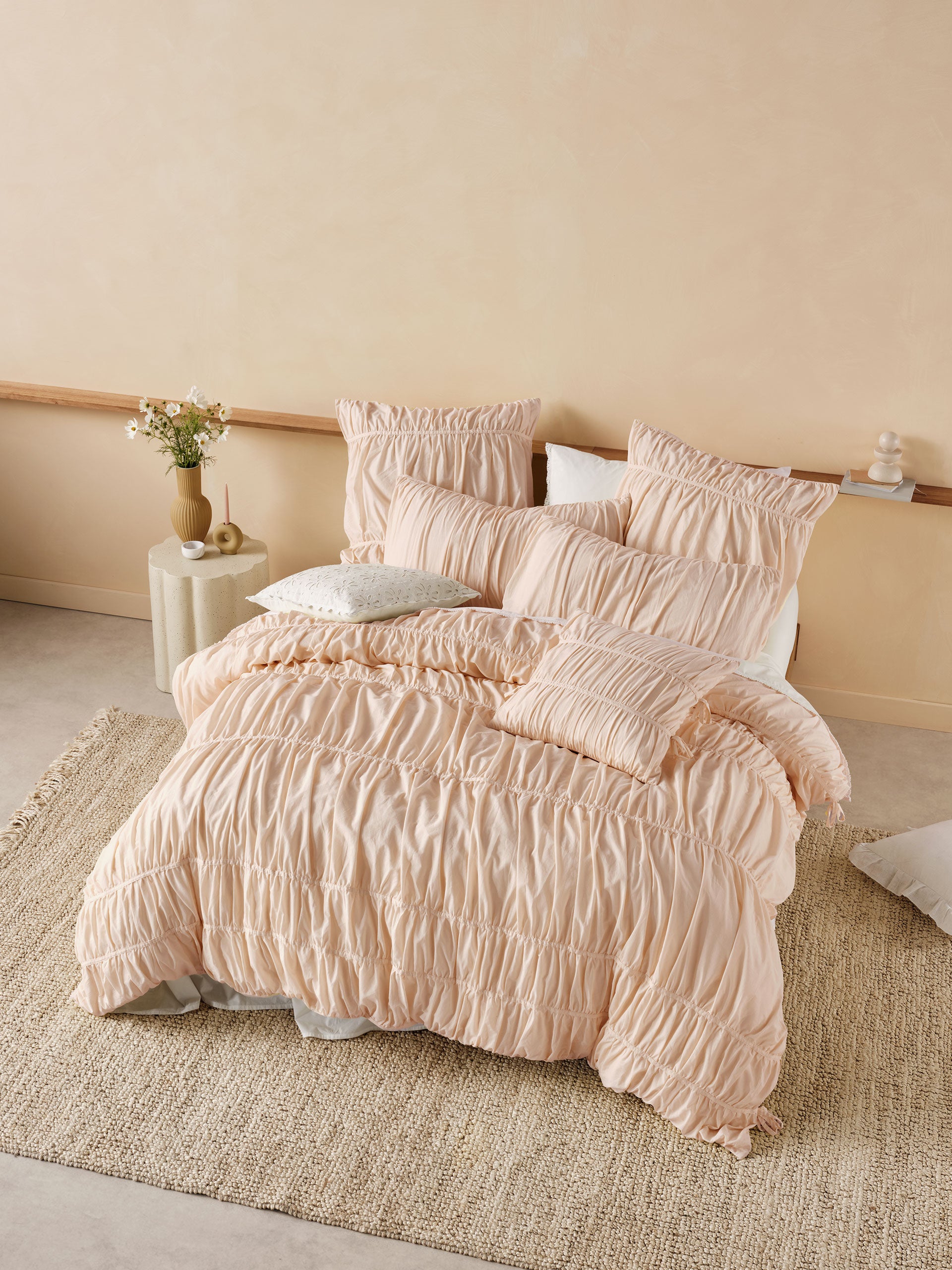 Layla Pink Cushion 48x48cm