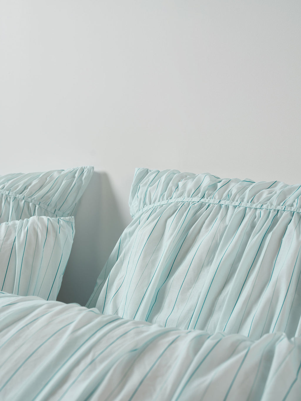 Layla Stripe Blue European Pillowcase