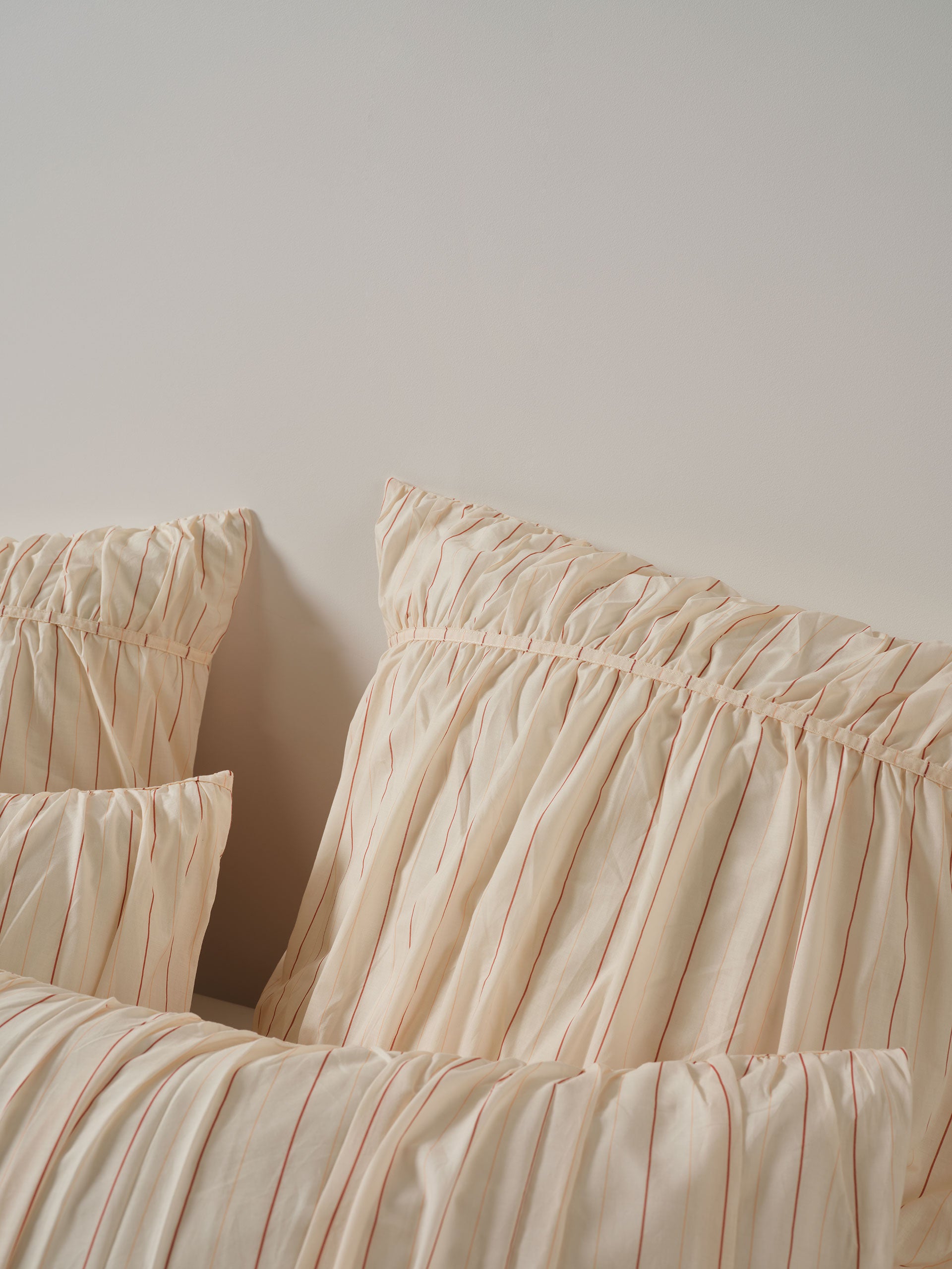 Layla Stripe Blush European Pillowcase