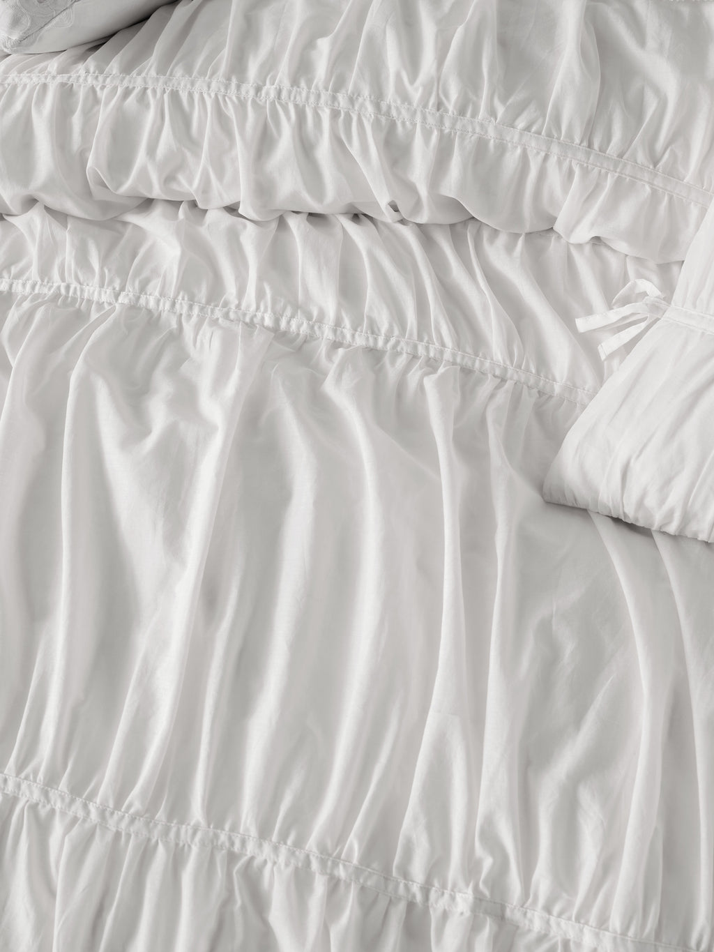 Layla White Quilt Cover Set