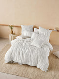 Layla White Quilt Cover Set