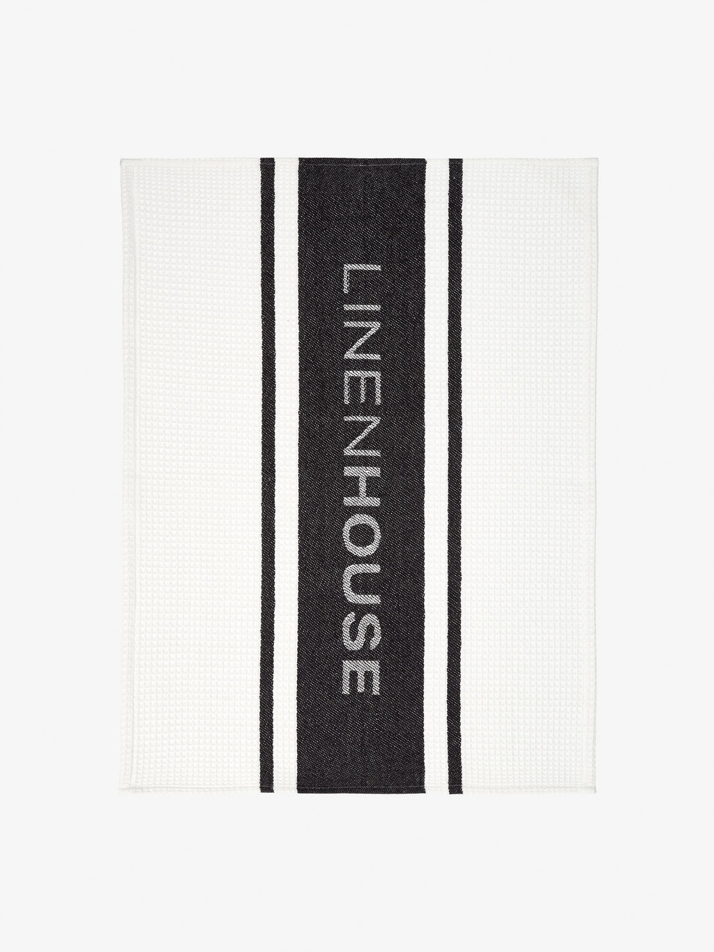 Linen House Black Tea Towel