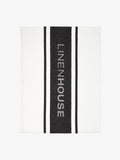 Linen House Black Tea Towel