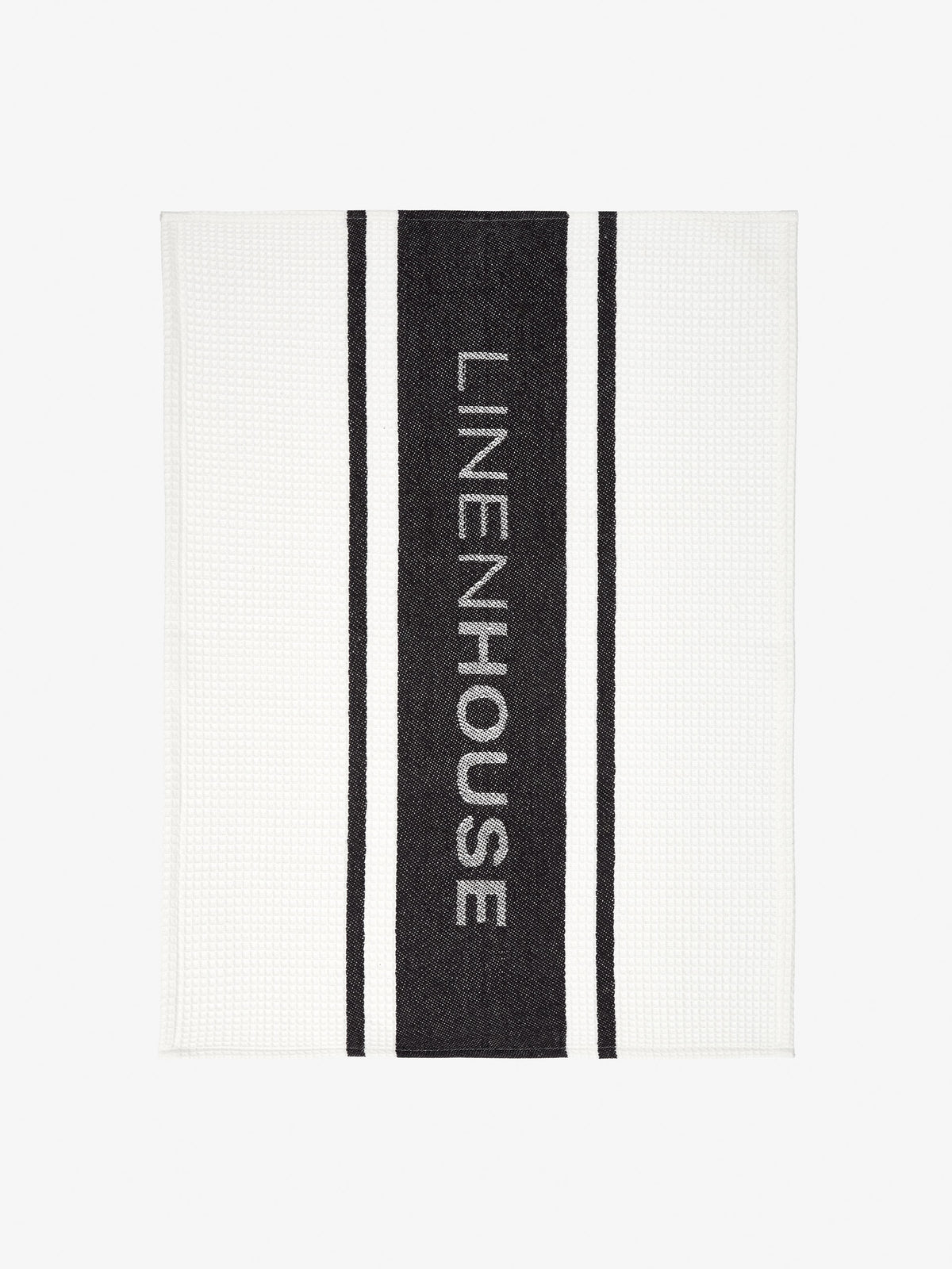 Linen House Black Tea Towel