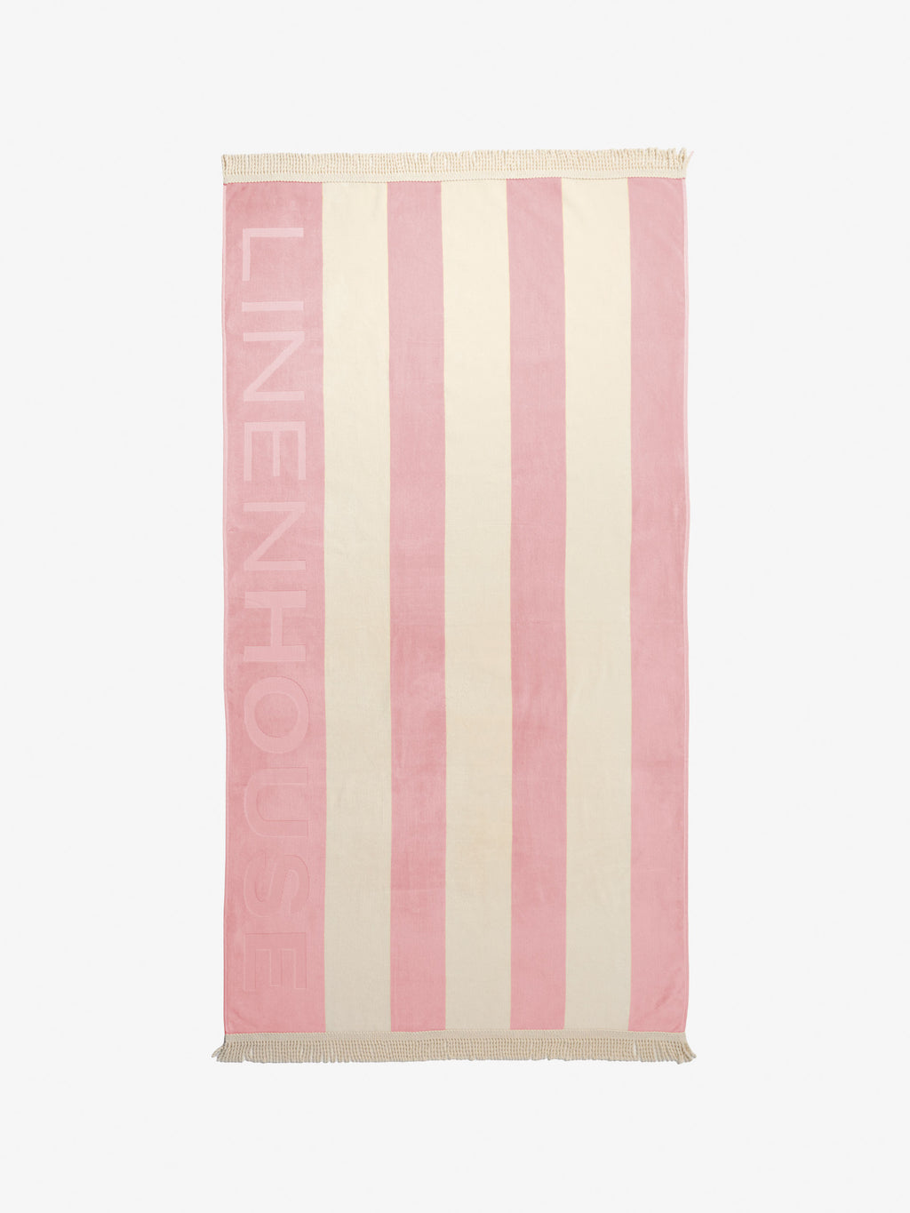 Logo Peony Beach Towel