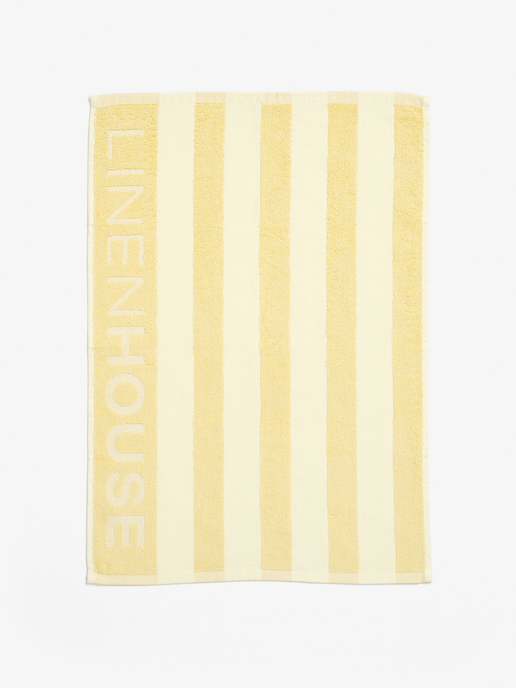 Logo Butter Stripe Tea Towel