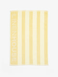 Logo Butter Stripe Tea Towel
