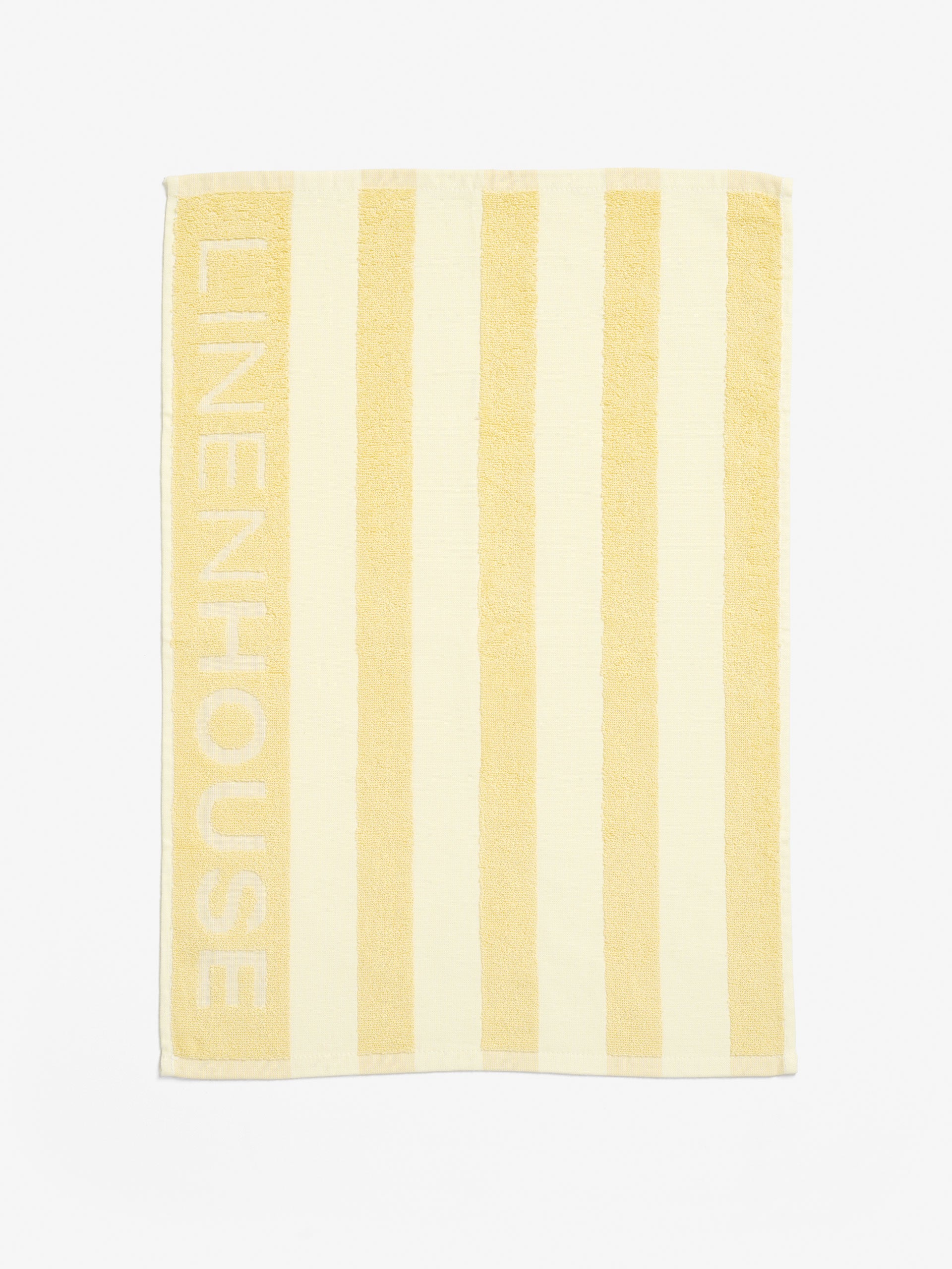 Logo Butter Stripe Tea Towel