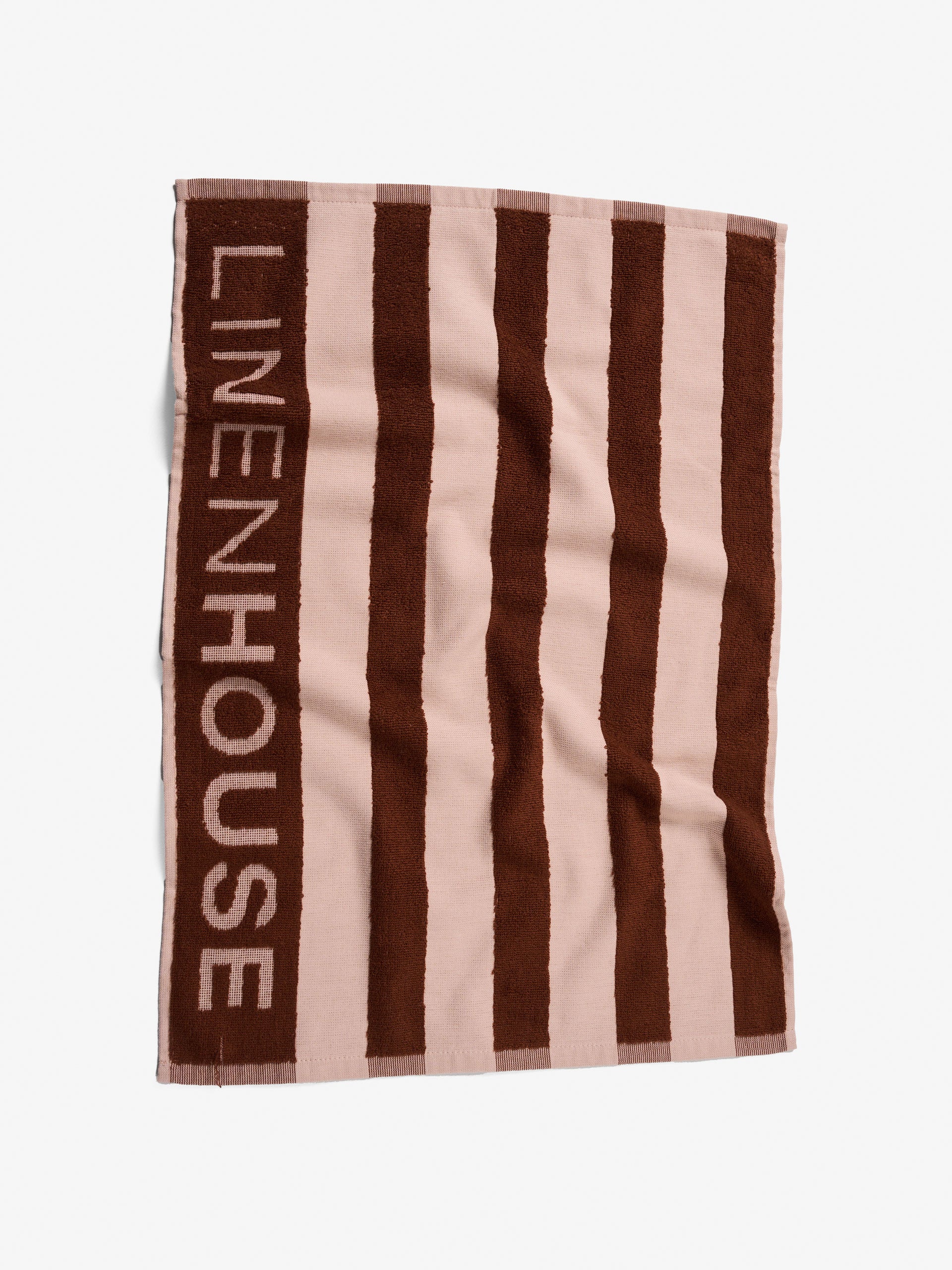 Logo Coffee Stripe Tea Towel