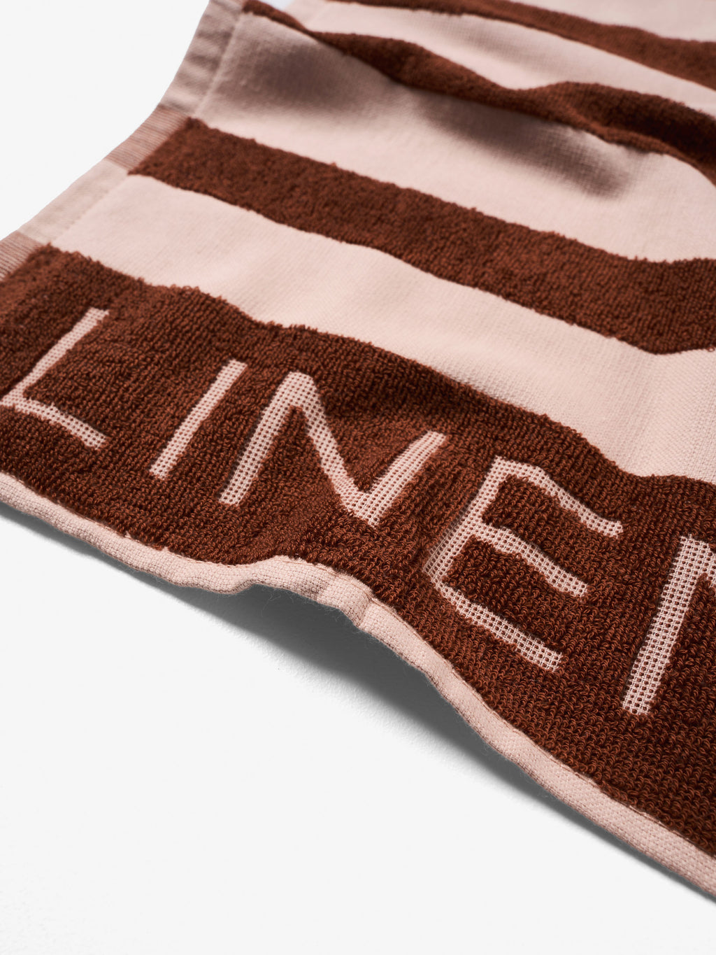 Logo Coffee Stripe Tea Towel