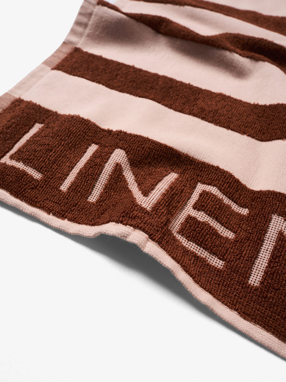 Logo Coffee Stripe Tea Towel