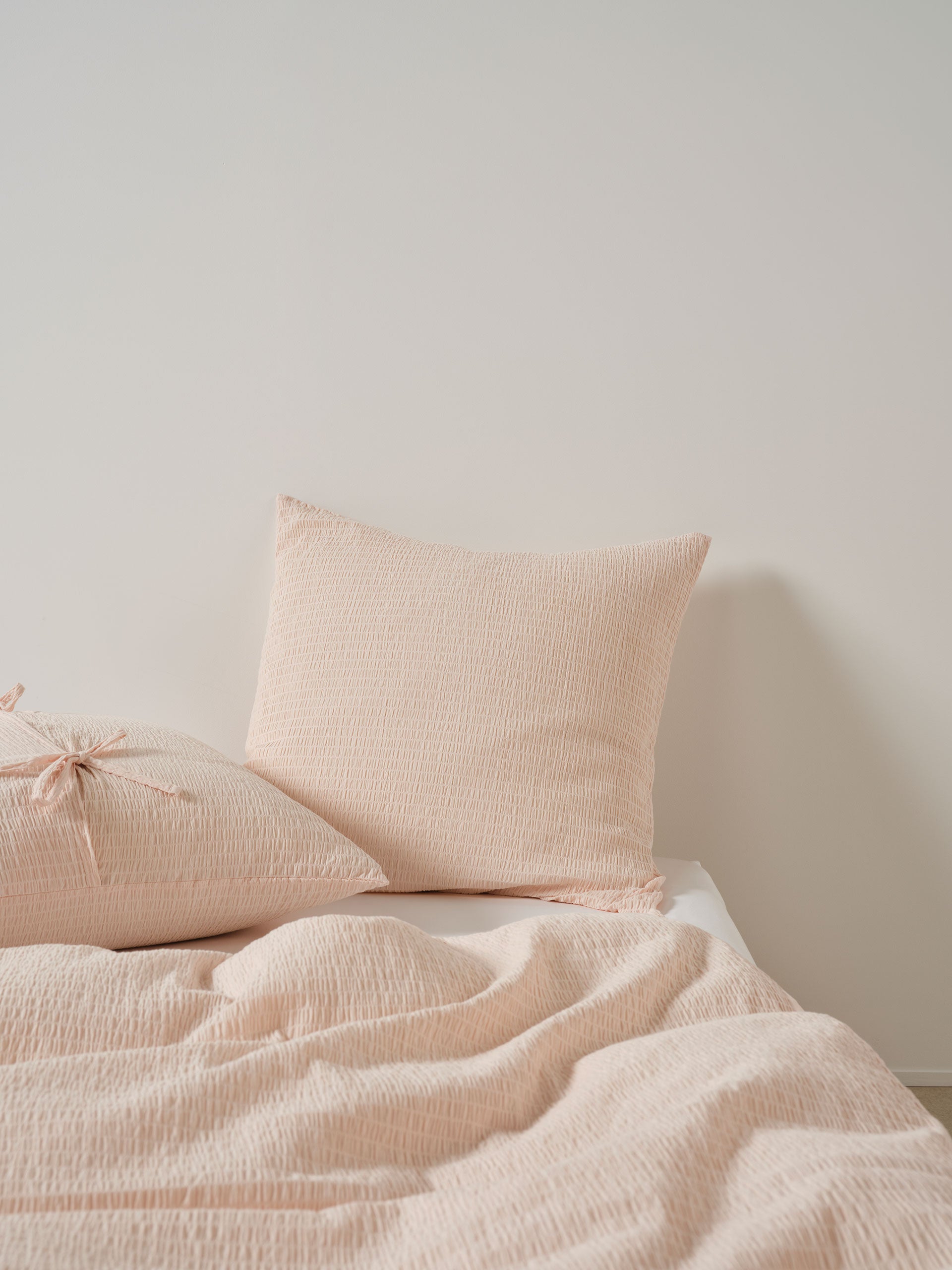 Manon Blush Quilt Cover Set