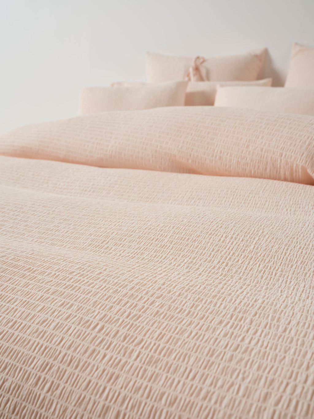 Manon Blush Quilt Cover Set