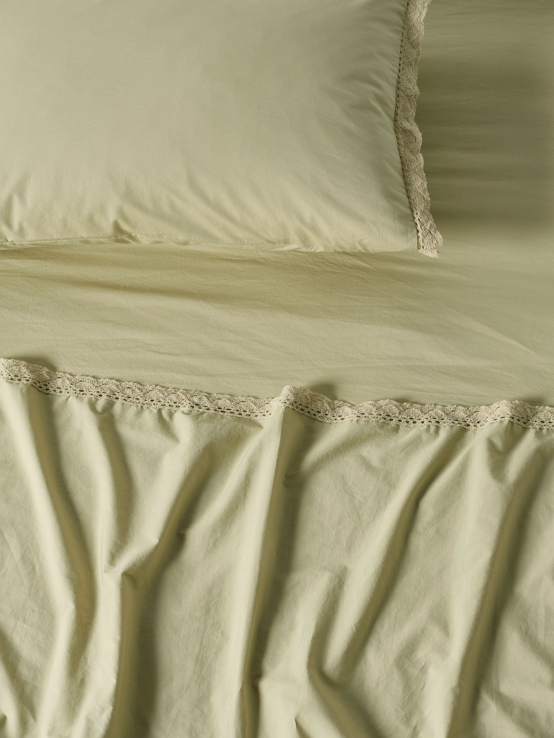 Marion Pistachio Sheet Set