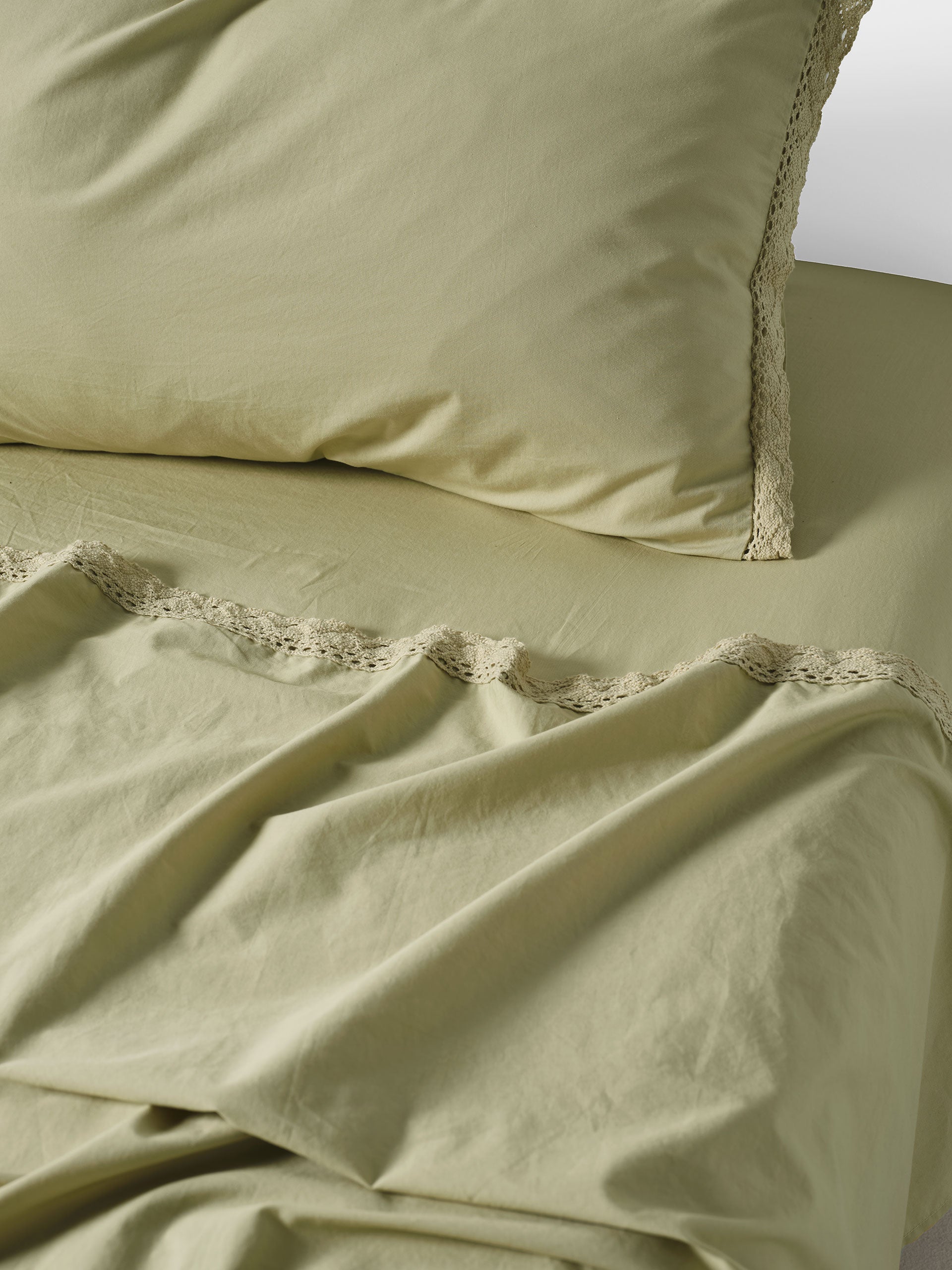 Marion Pistachio Sheet Set