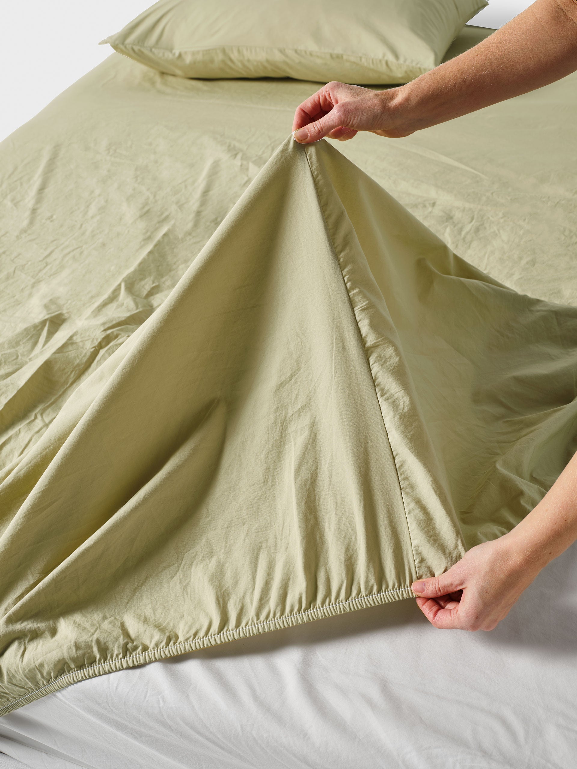Marion Pistachio Sheet Set