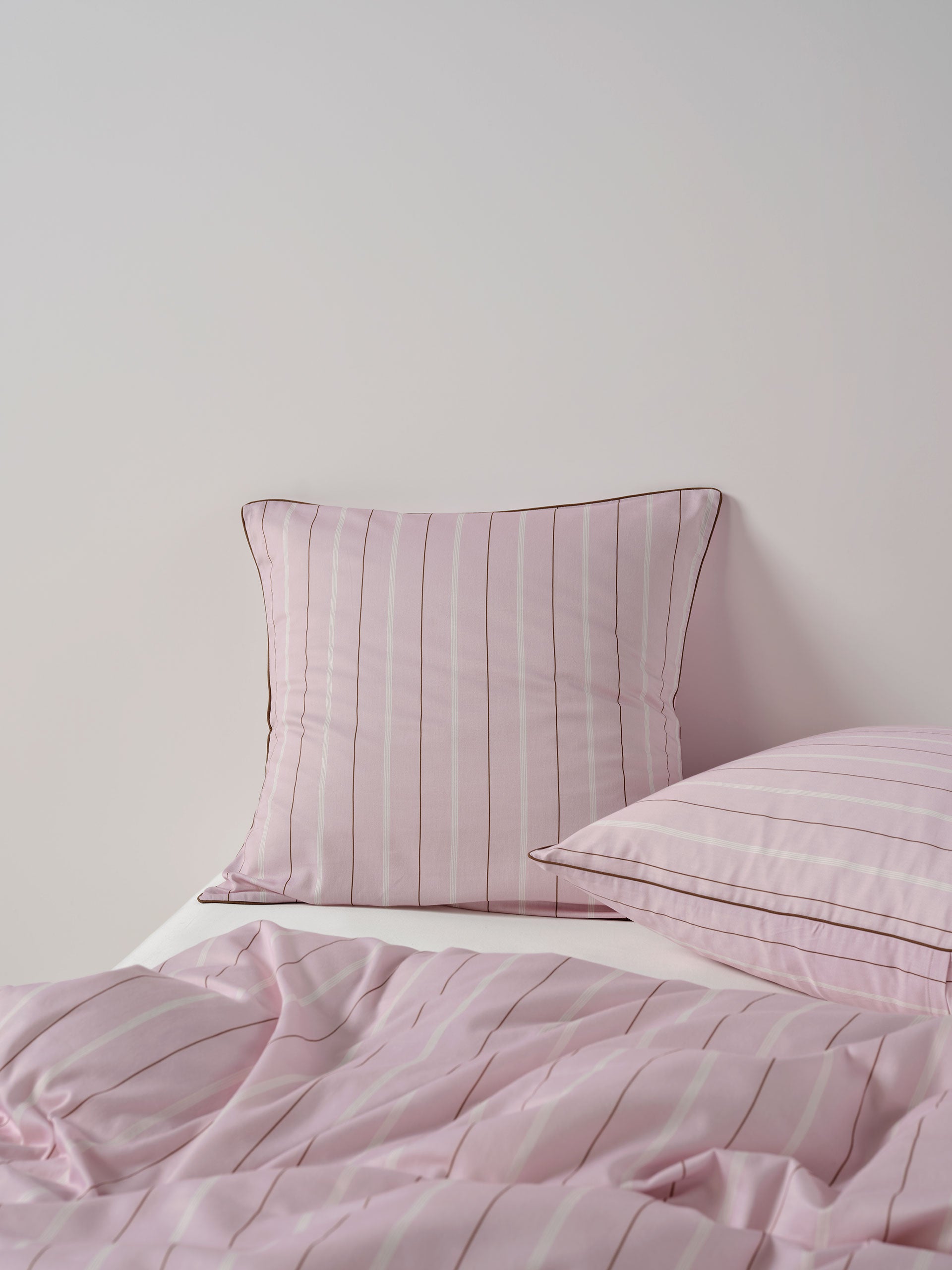 Monday Stripe Lilac European Pillowcase