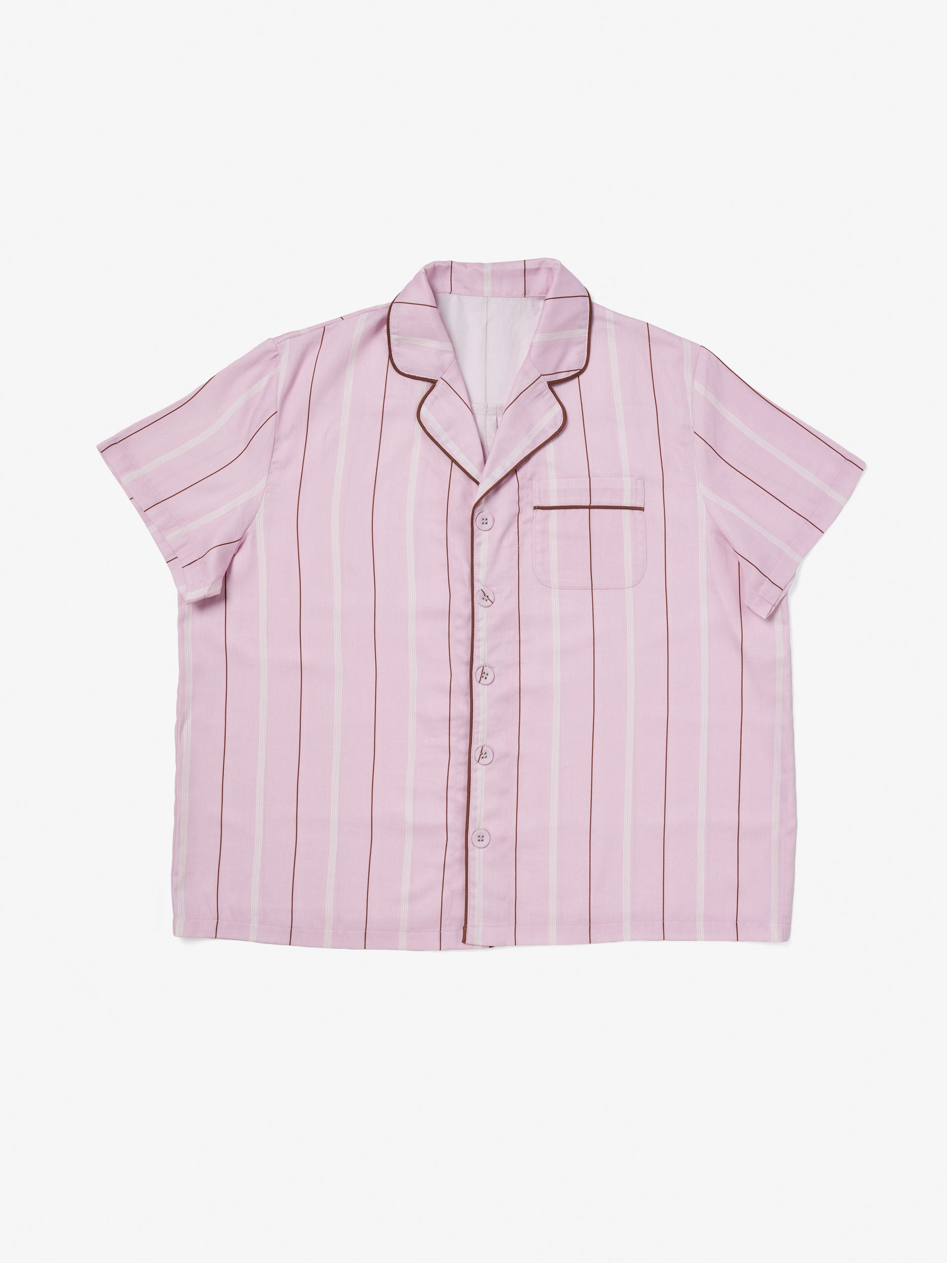 Monday Stripe Lilac Pyjama Set