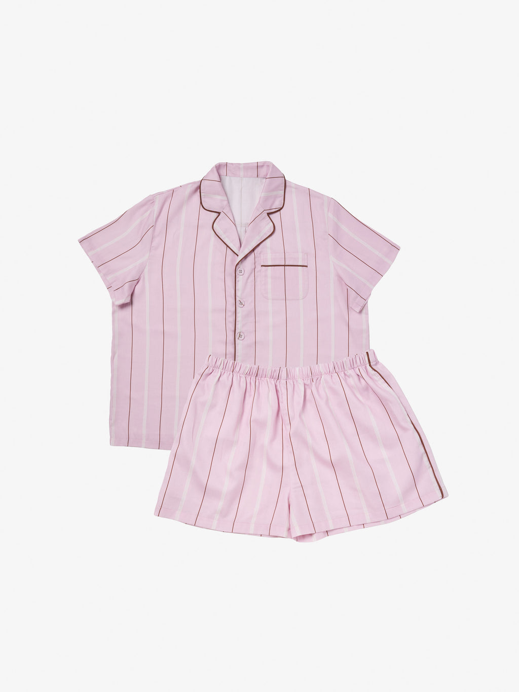 Monday Stripe Lilac Pyjama Set