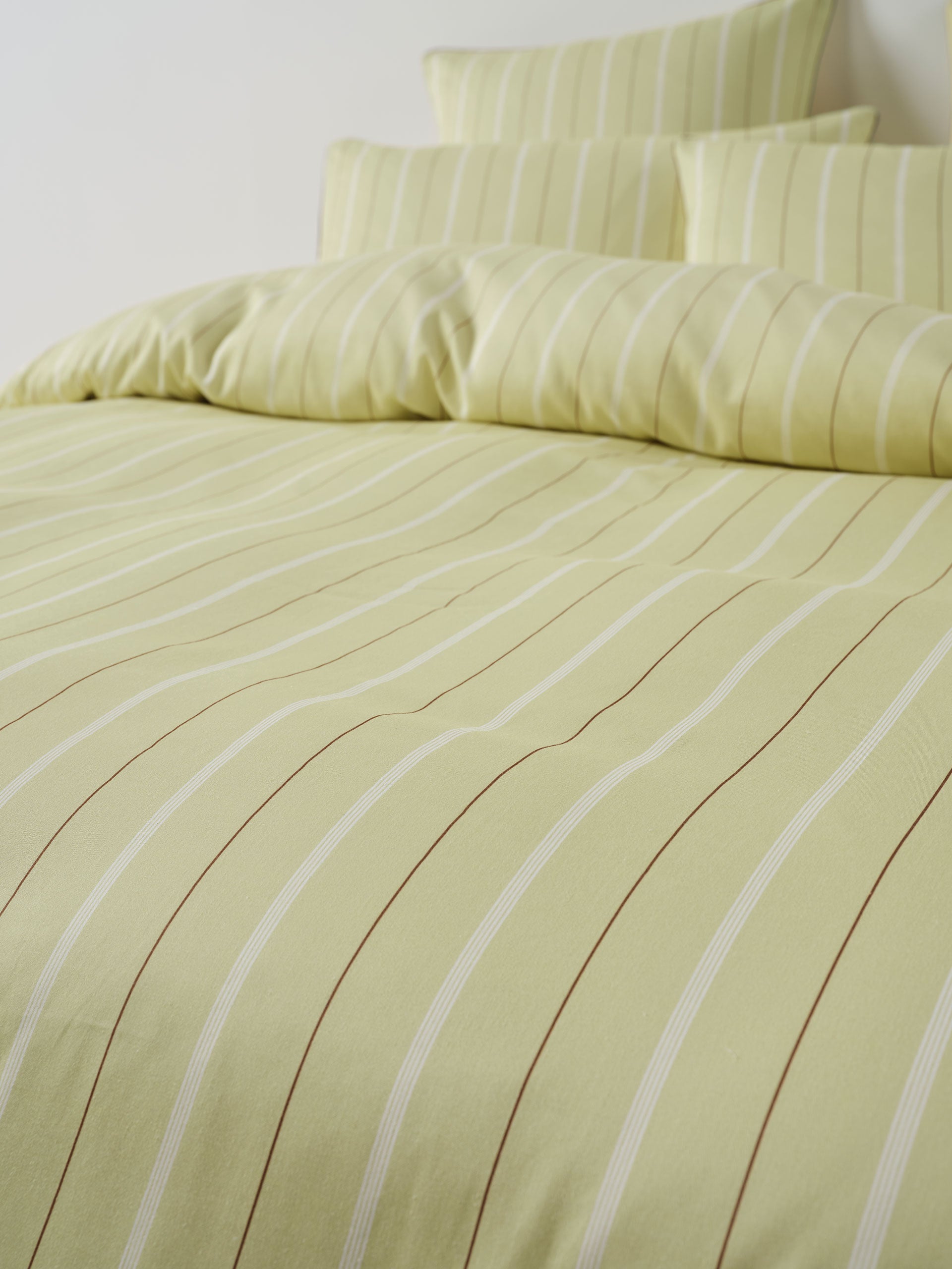 Monday Stripe Pear Quilt Cover Set