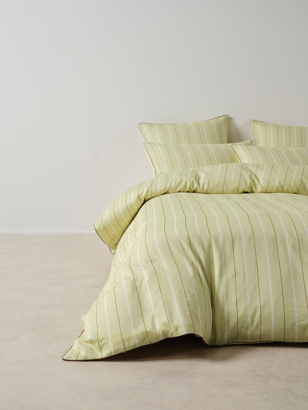Monday Stripe Pear Quilt Cover Set