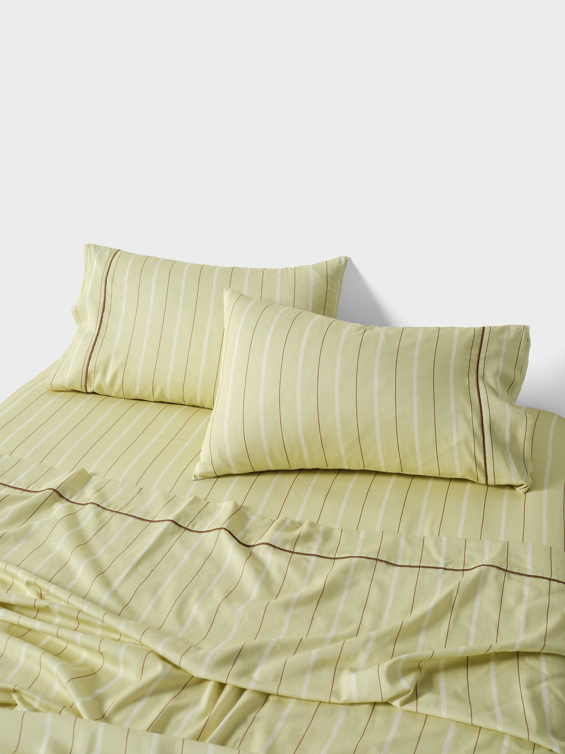 Monday Stripe Pear Sheet Set