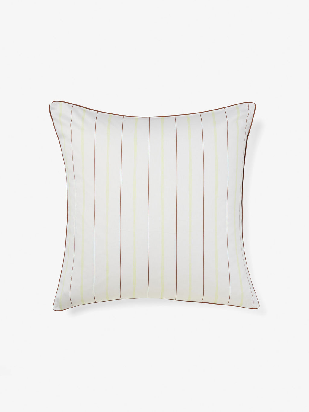 Monday Stripe White European Pillowcase