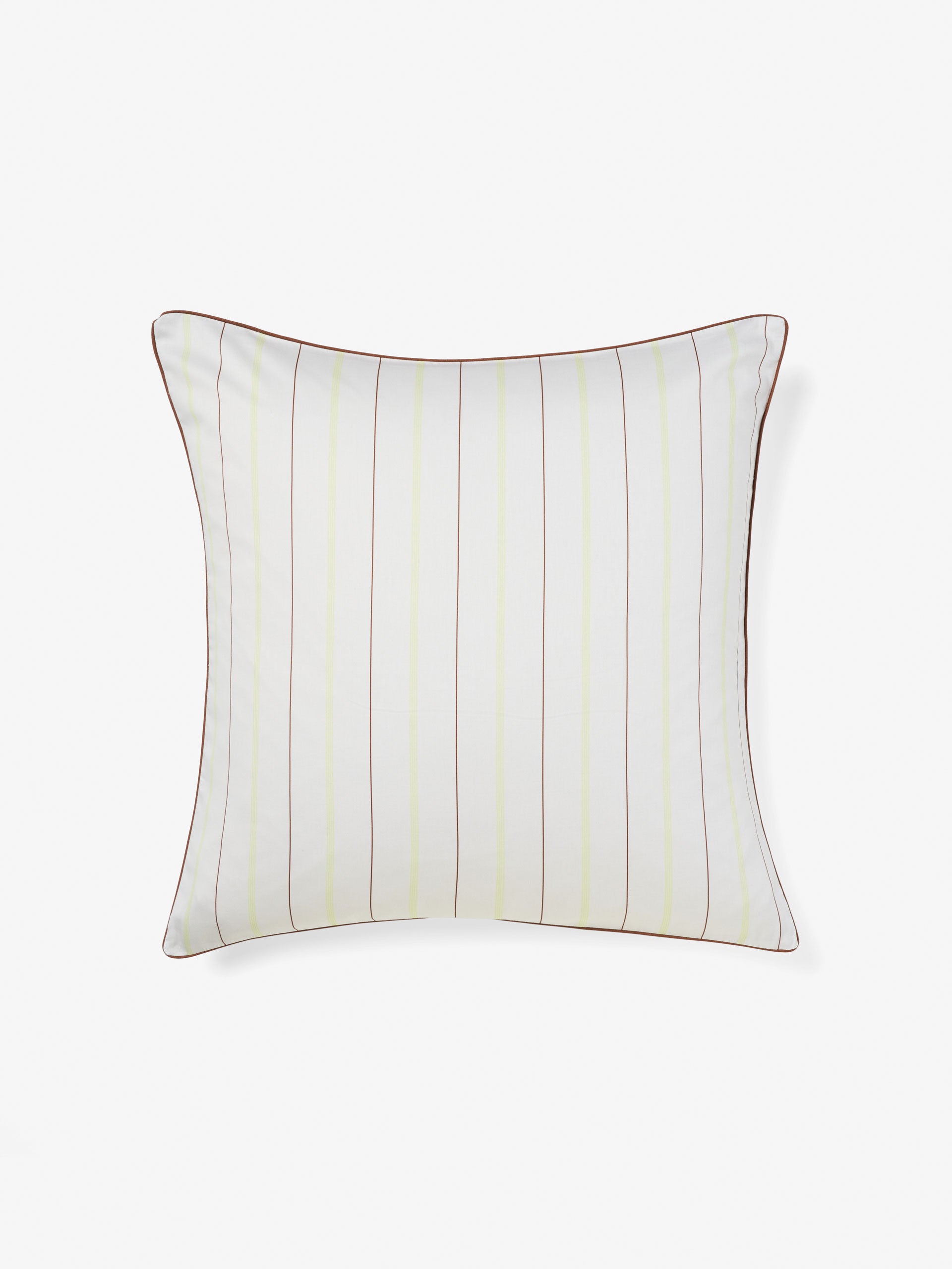 Monday Stripe White European Pillowcase
