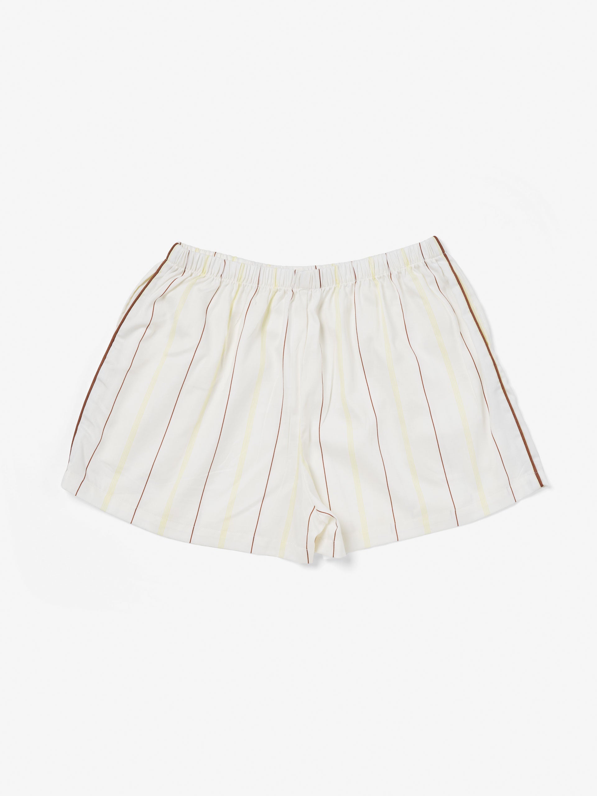Monday Stripe White Pyjama Set