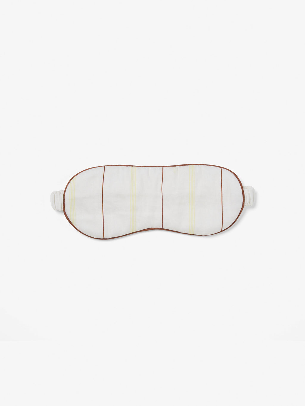 Monday Stripe White Sleep Mask