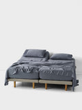 Nara Split King Sheet Set | Blue