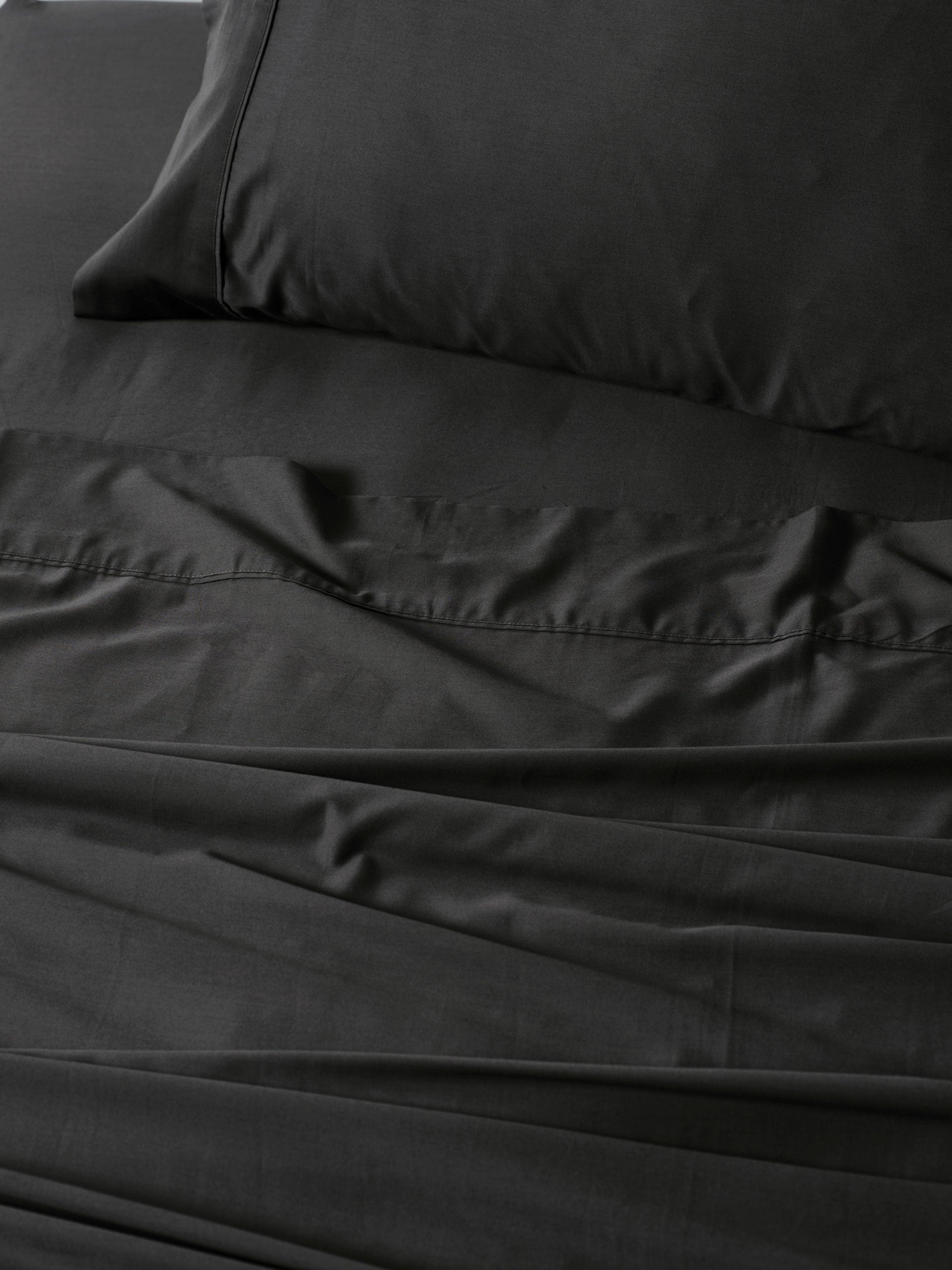 Nara Charcoal Sheet Set