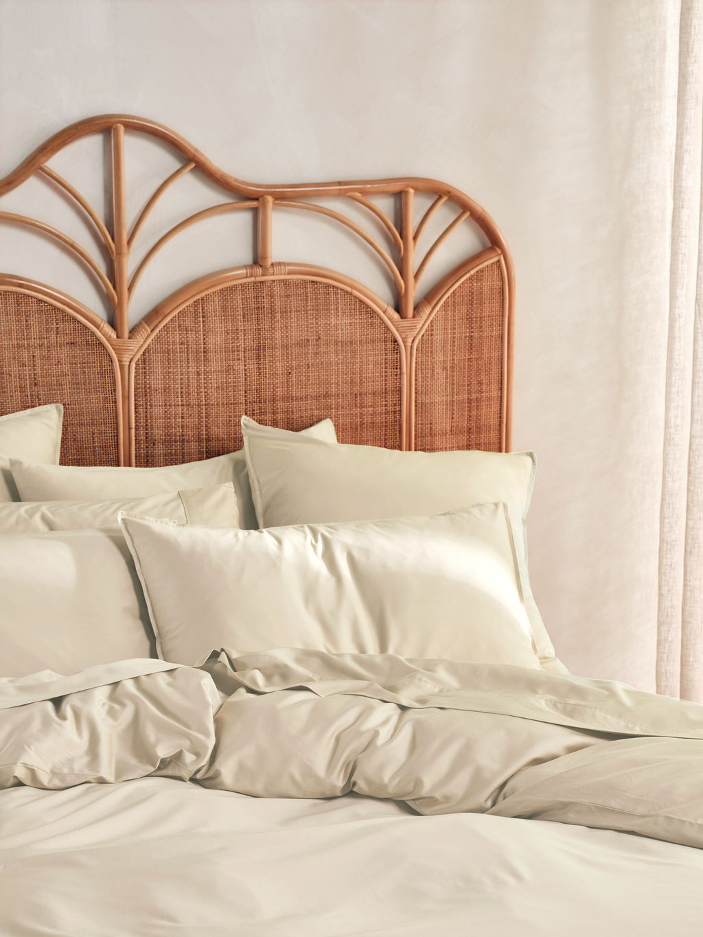 Nara Natural Quilt Cover Set
