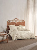 Nara Natural Quilt Cover Set