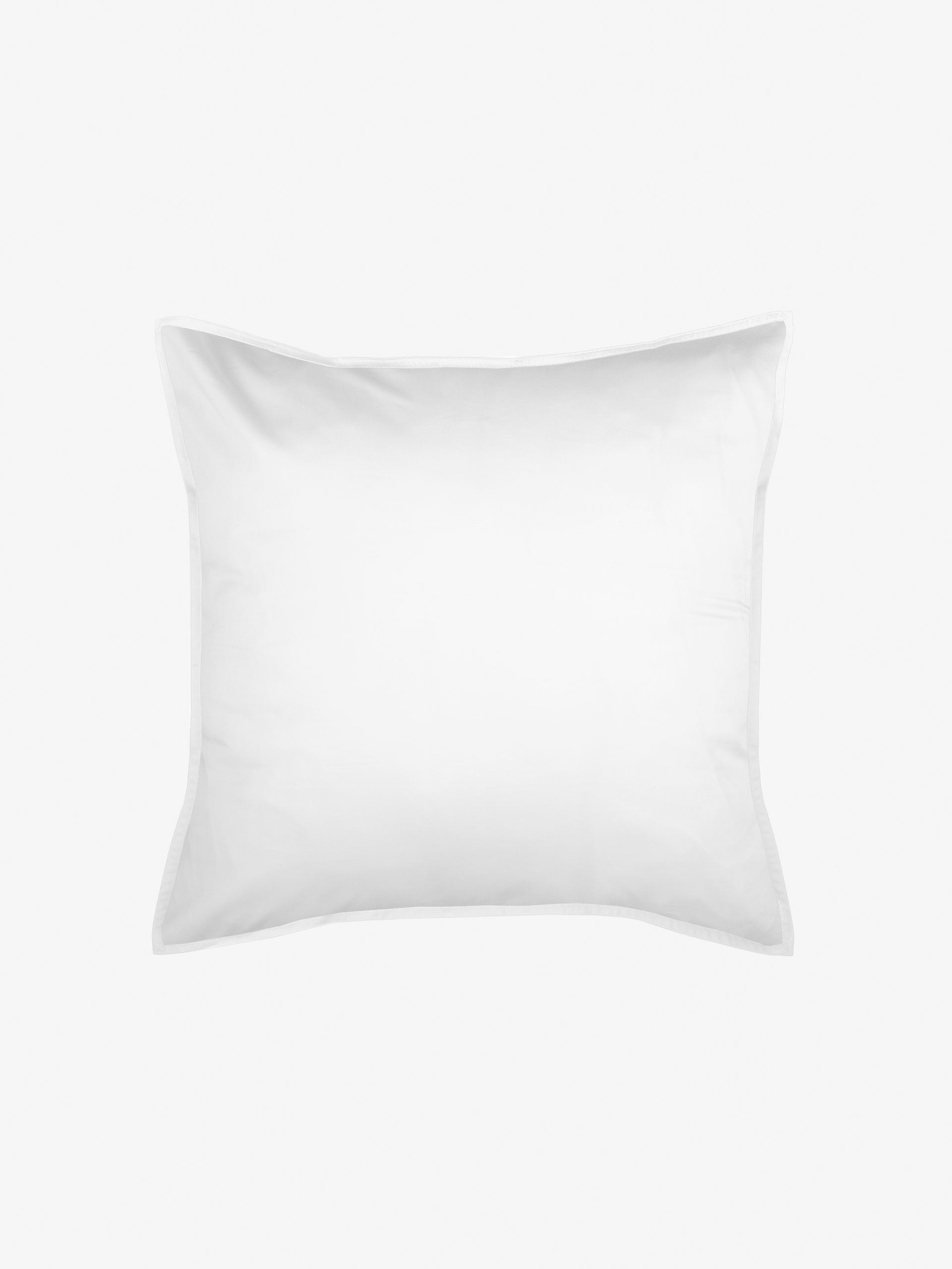 Nara White European Pillowcase