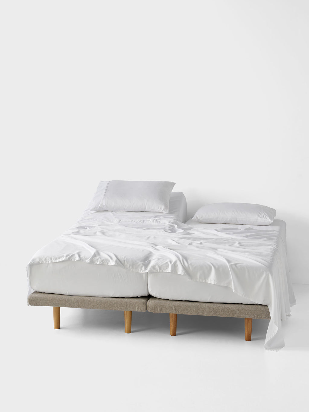 Nara Split King Sheet Set | Orange