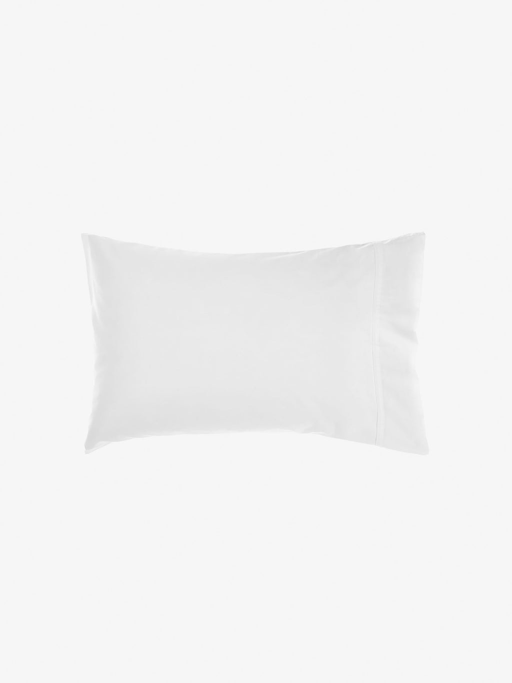 Nara White Standard Pillowcase