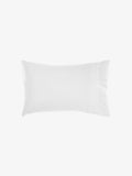 Nara White Standard Pillowcase