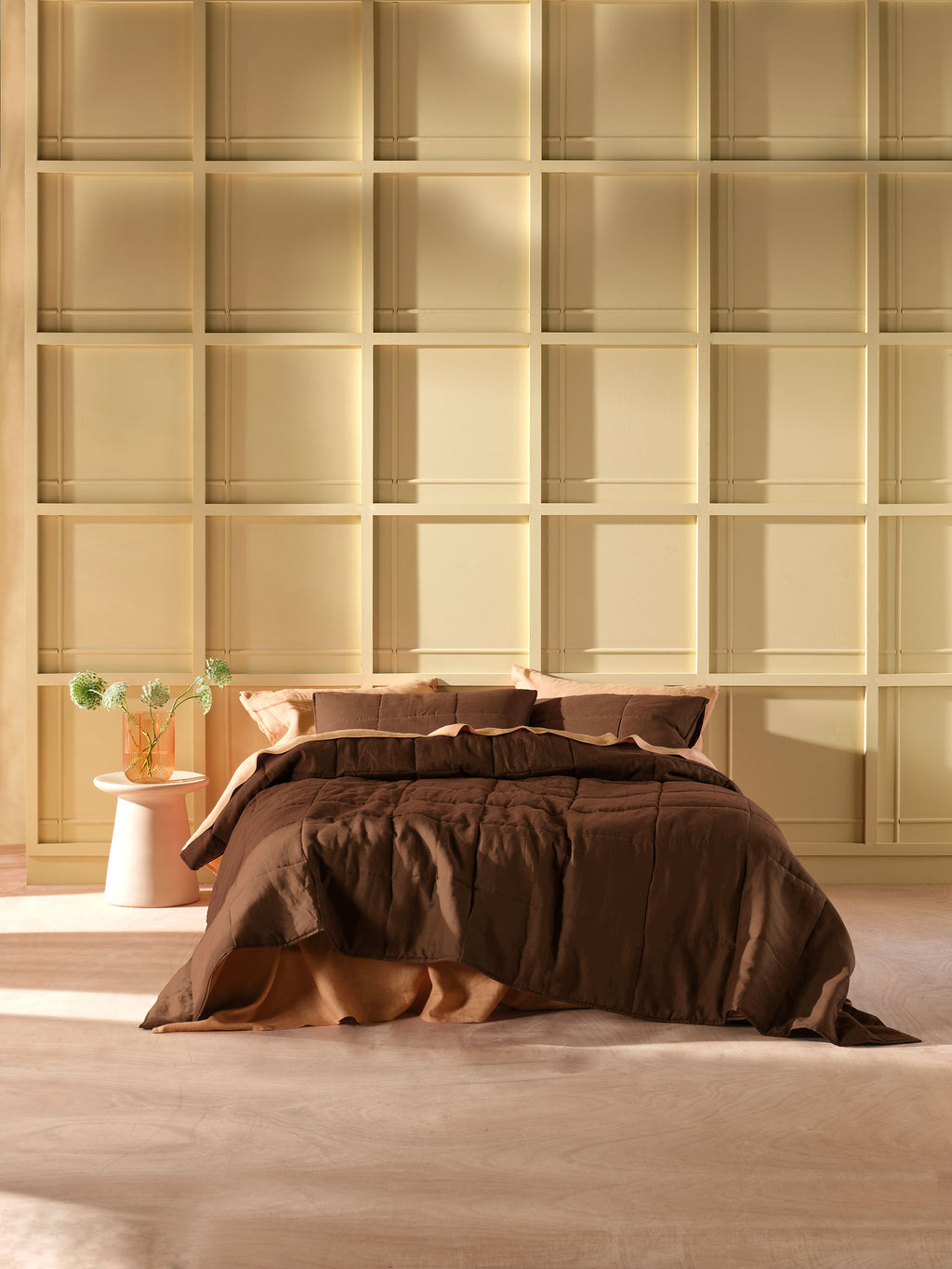 Nimes Chocolate Coverlet