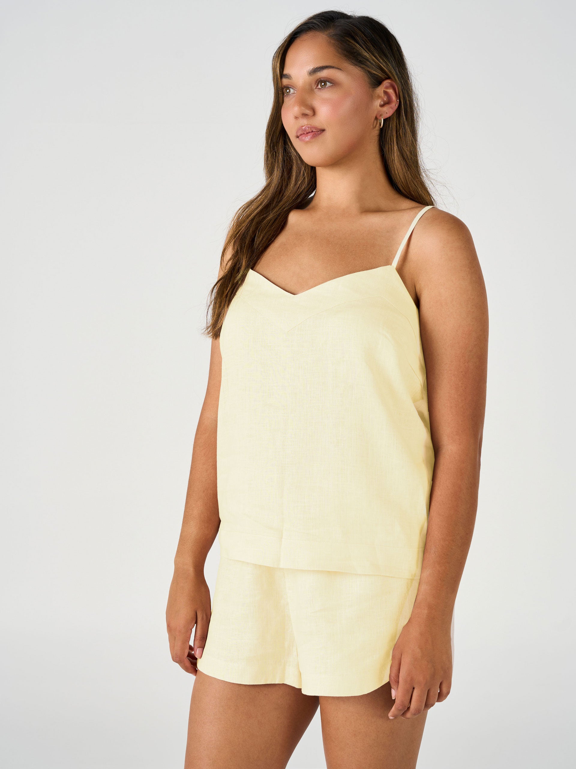 Nimes Lemon Shorts