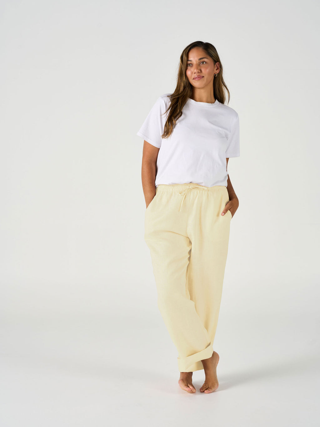 Nimes Lemon Pants