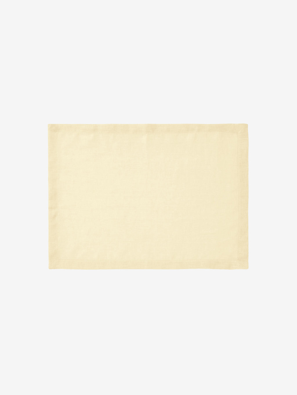 Nimes Lemon Linen Placemat