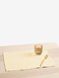 Nimes Lemon Linen Placemat
