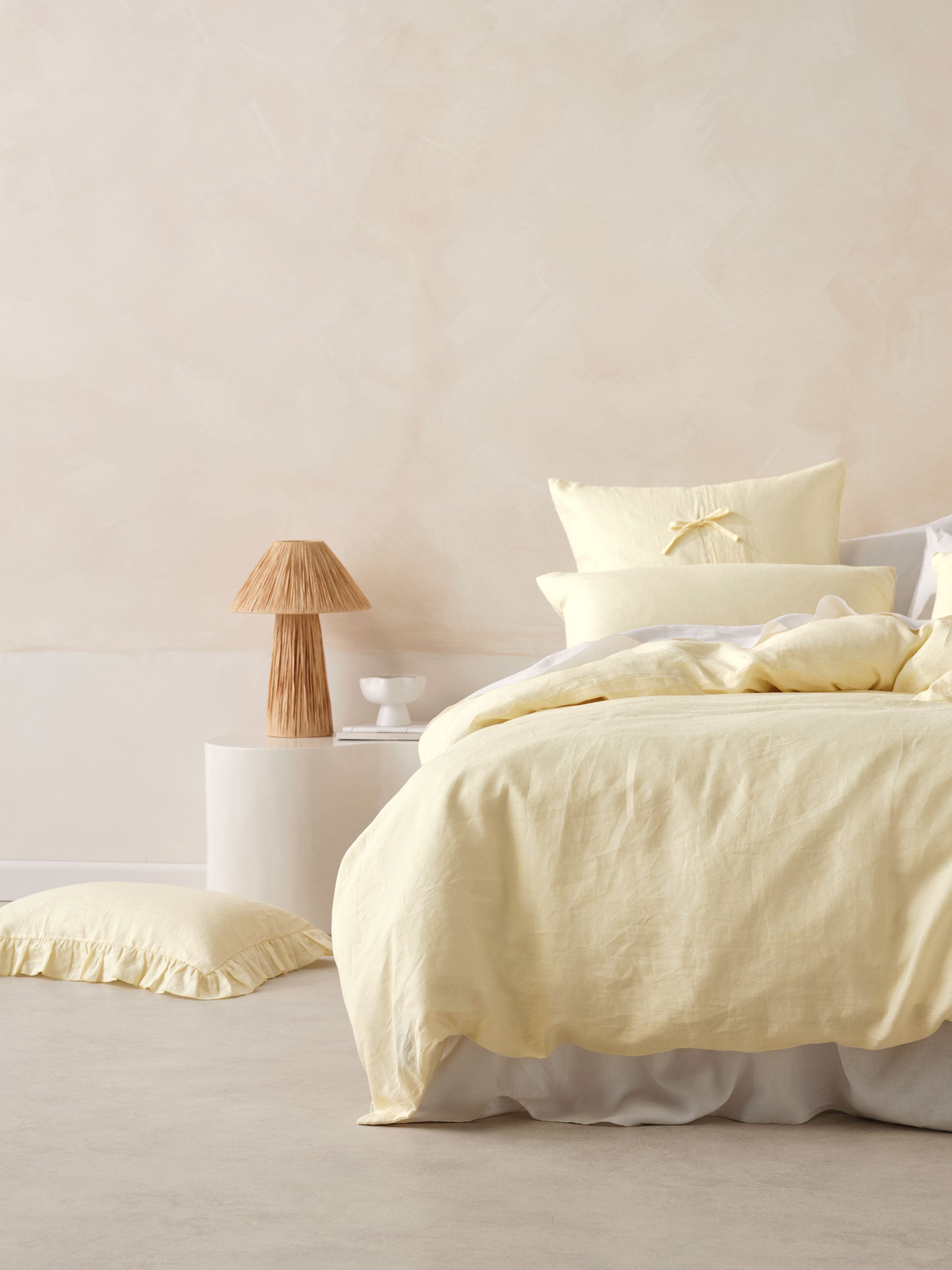 Nimes Lemon Quilt Cover Set