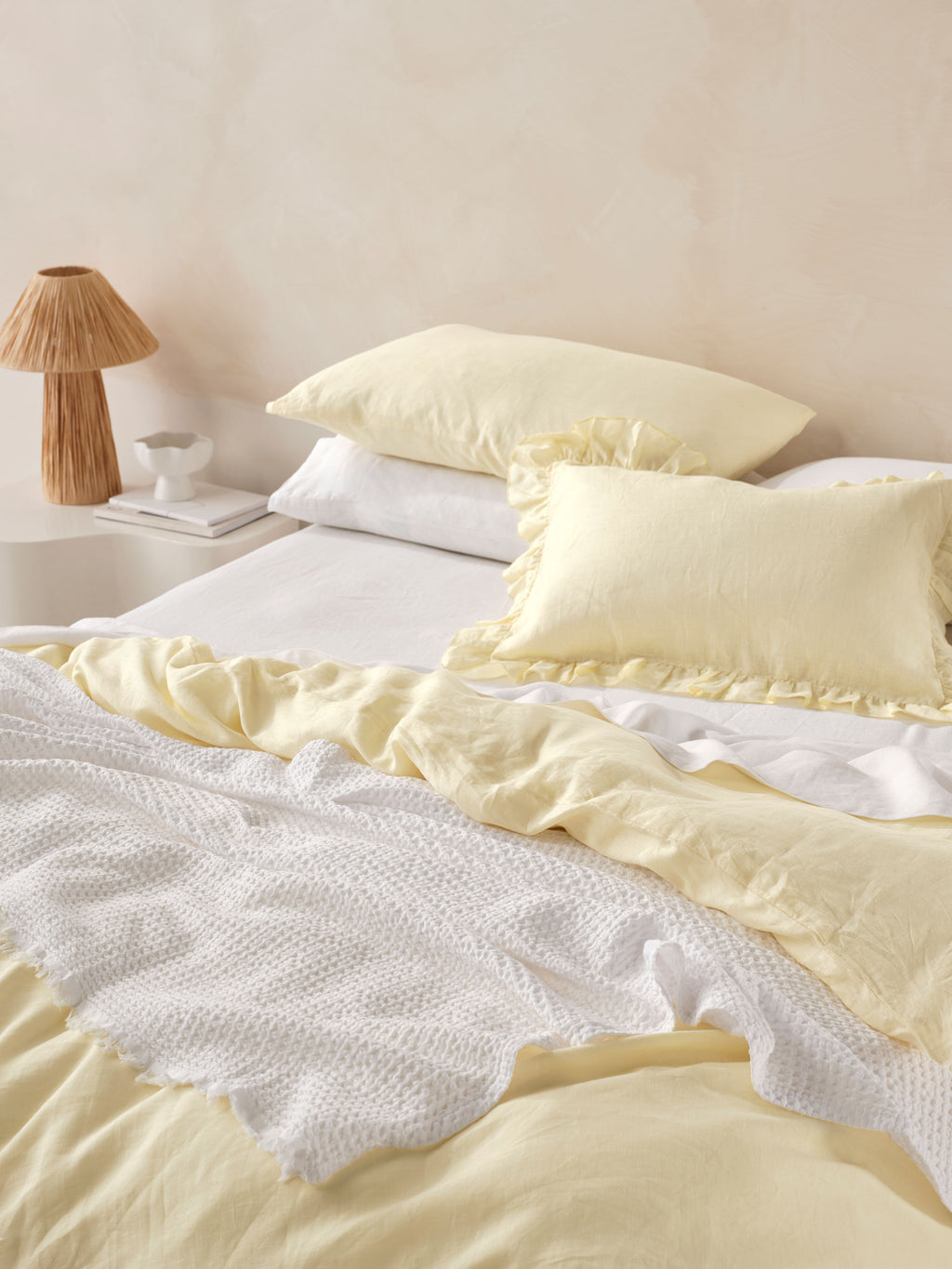 Nimes Lemon Quilt Cover Set