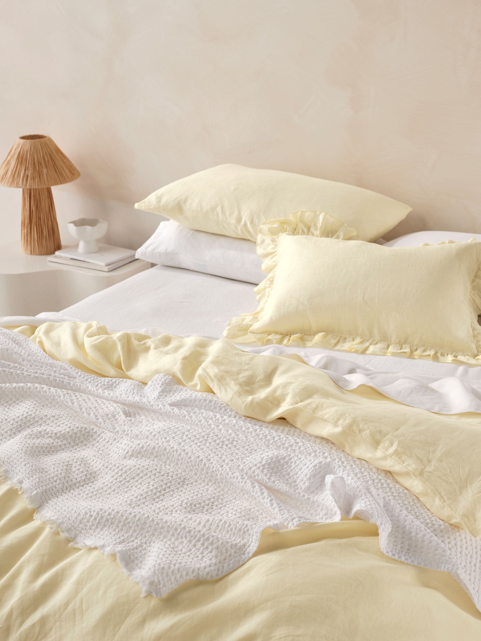 Nimes Lemon Quilt Cover Set