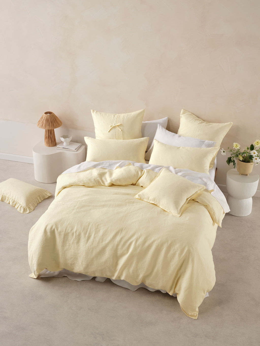 Nimes Lemon Quilt Cover Set