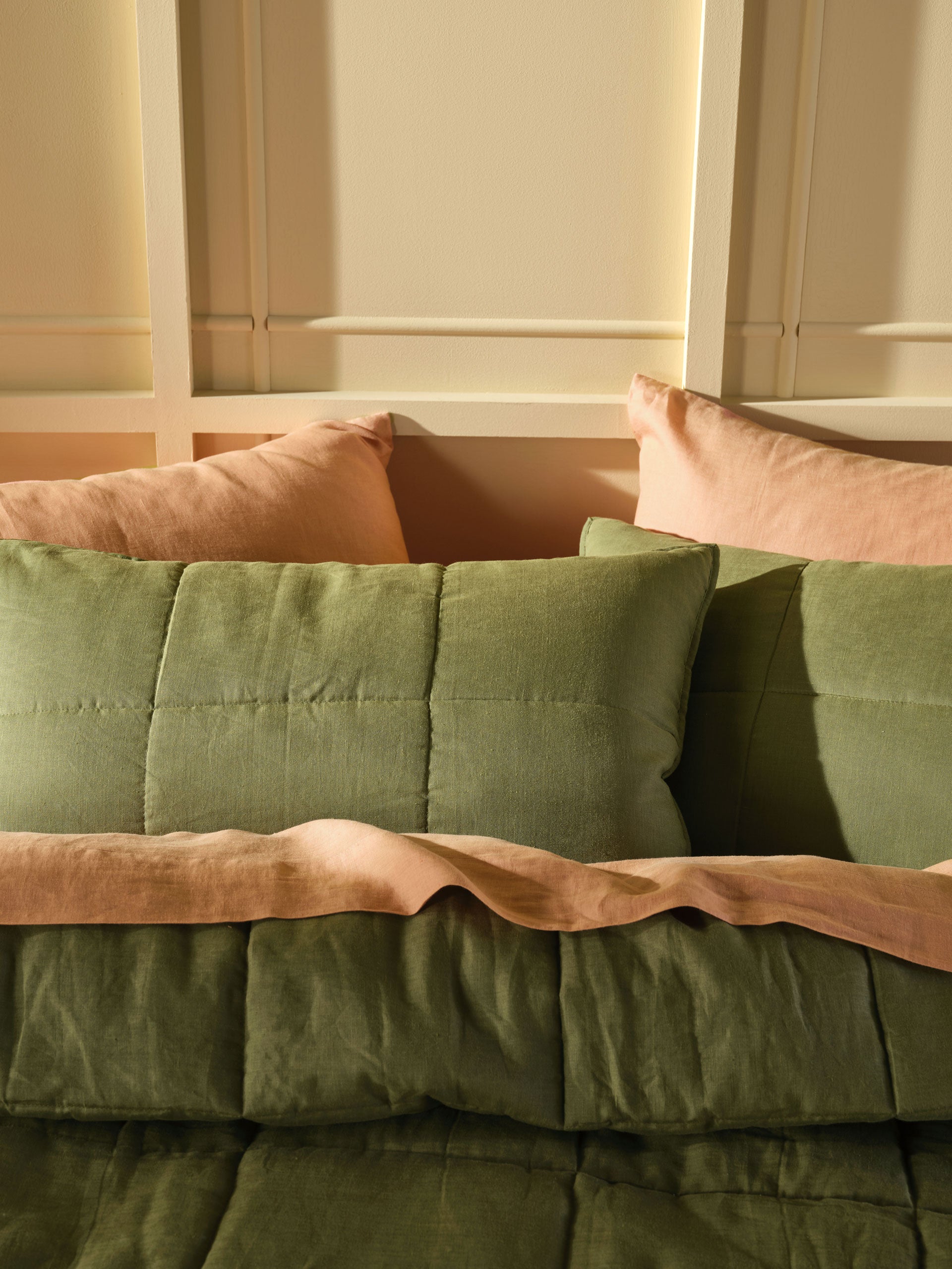 Nimes Moss Coverlet