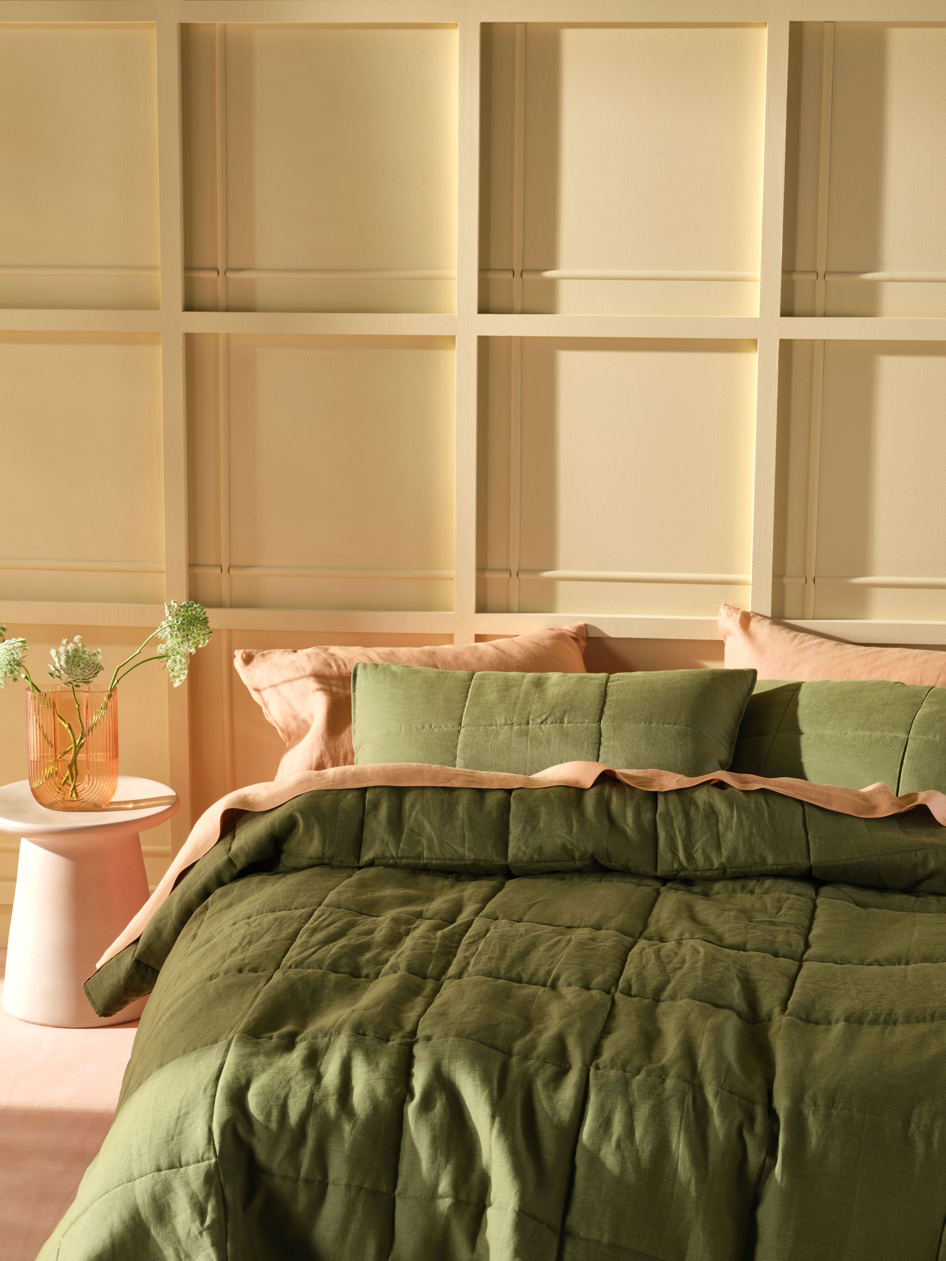 Nimes Moss Coverlet