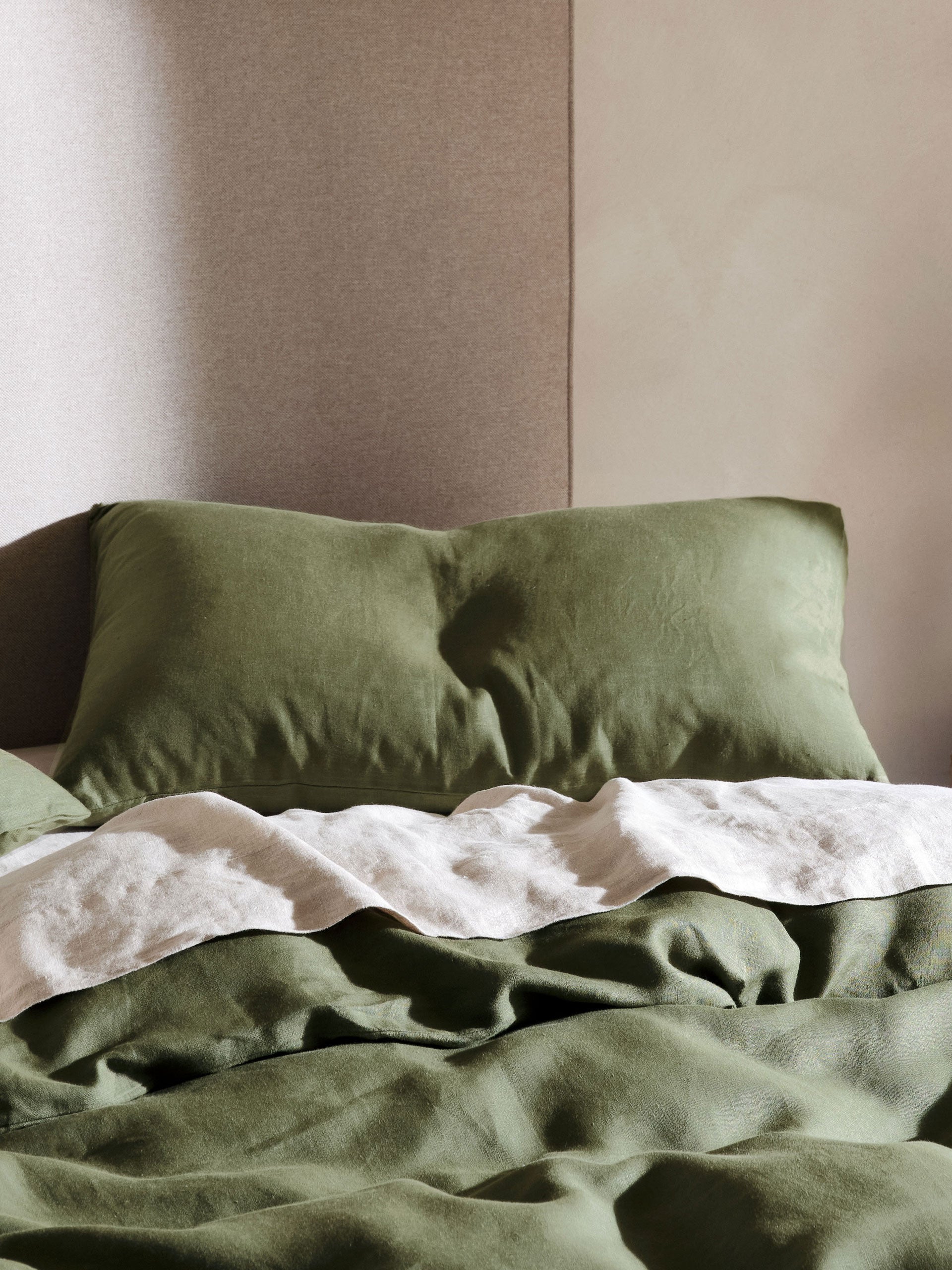 Nimes Moss Quilt Cover Set